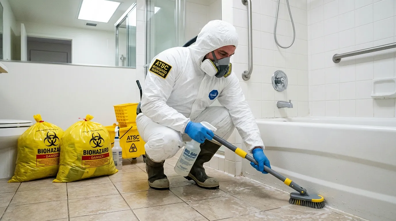 Decontamination equipment deployed for Blood Cleanup in Twin Lakes